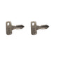 1012505 Qty 2: Ignition Key(s) Fits Universal Products