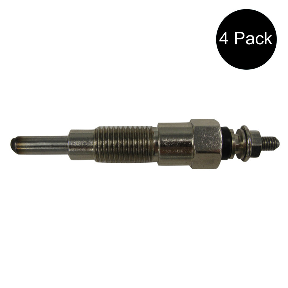 15521-65510 Qty 4: Glow Plug Fits Kubota B5100DP B5100EP B6100DP B6100EP