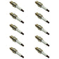1716 Qty 10: Spark Plug Fits Yard Machine 11A-020W700 11A-02BT729 11A-A56R729