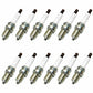 12 132 02-S Qty 12: Spark Plug Fits Cub Cadet 1170 1212 1320 1641 2135 2165 2176