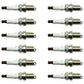 M78543 Qty 12: Spark Plug Fits Scotts