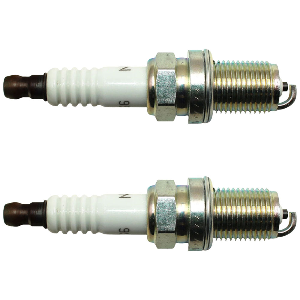 Two (2) Fits Champion Spark Plugs RC12YC Fits NGK ZFR5F Fits Torch K5RTC