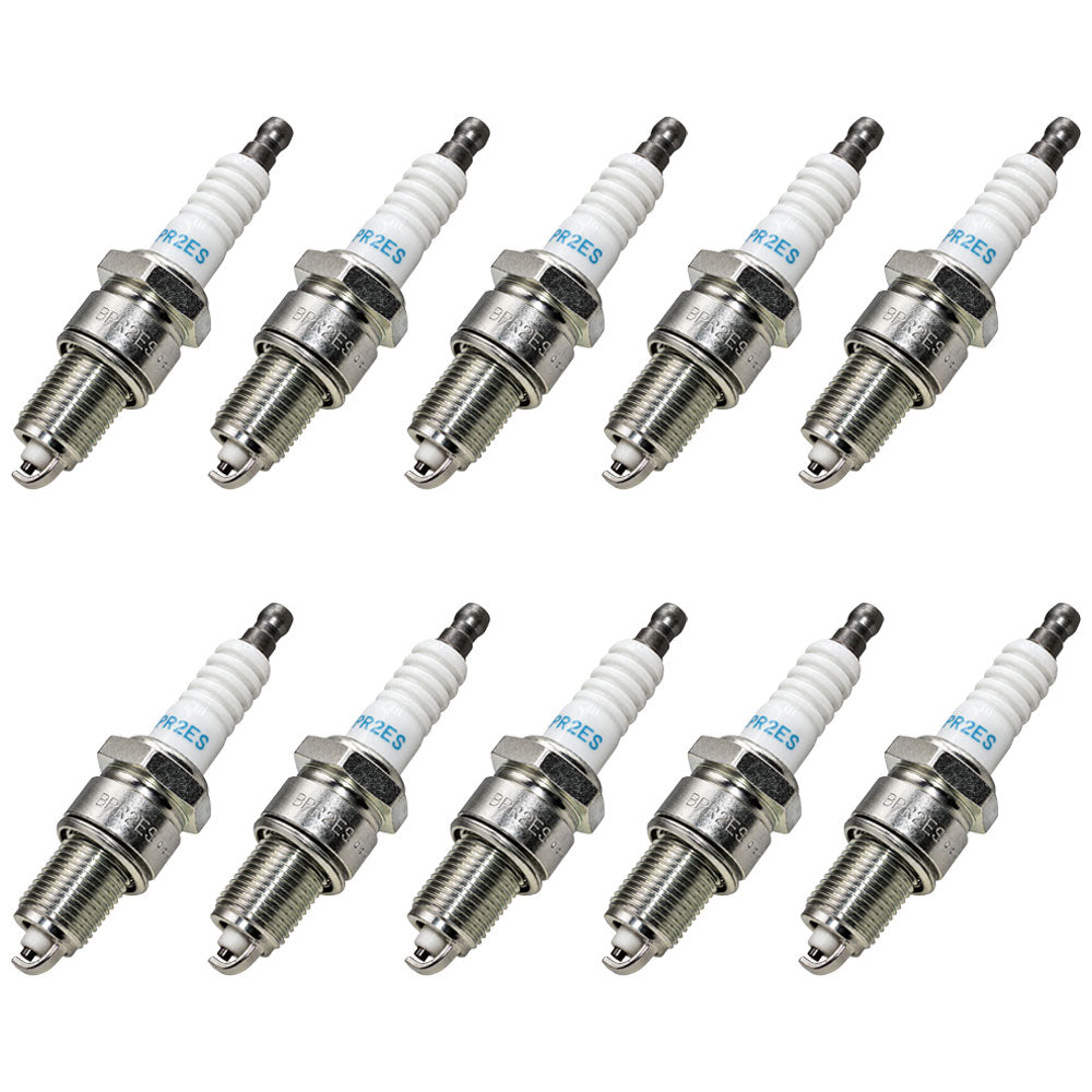 Qty 10: Spark Plugs Fits Club Car Replaces 102662501