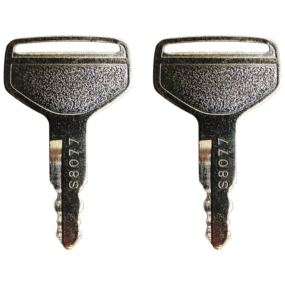 Qty 2: Ignition Key Fits Kubota Replaces 36919-75182