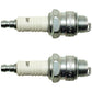 SR5 Qty 2: Spark Plug
 Fits Onan B43G B48E B48G C48G N-52M NHC-MS P216G P218G