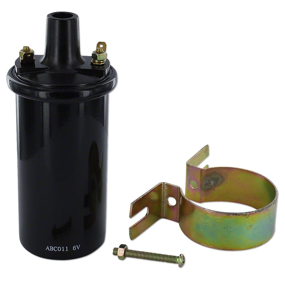 Ignition Coil 6V Fits Allis Chalmers B C CA G IB RC WC WD WD45 WF D10 D12 D14