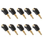 Qty 10: Ignition Key - New Style Fits Caterpillar Replaces 0310-072