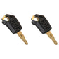 2 Keys Fits Caterpillar Dozer Excavator Crawler Skid Steer Heavy Equipment