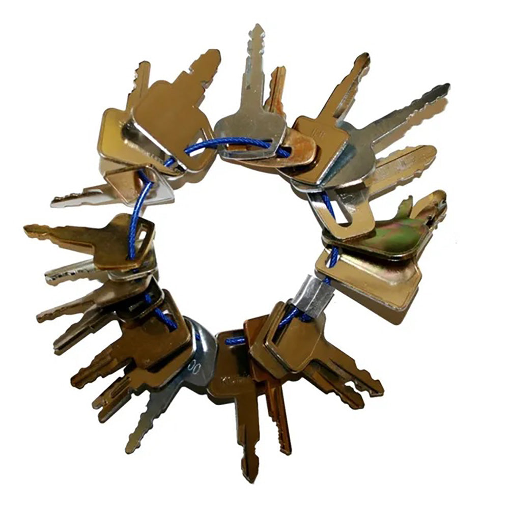 Multiple Key Set Gif Construction Multi-Key Set includes 42 Keys for a variety of Equipment