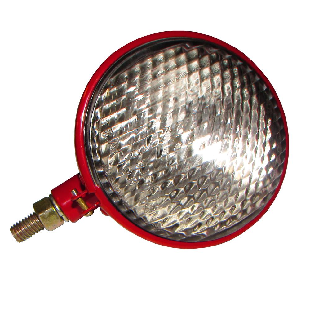 Qty. 2: Red 12V Complete Headlight Assembly Fits Case/International Harvester