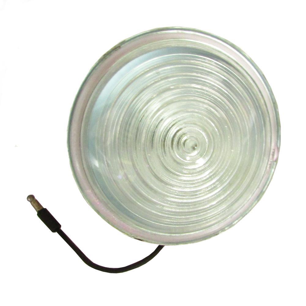 8N15514L 6V "Frosted" Sealed Beam Bulb w/ Rings Fits Ford/New Holland