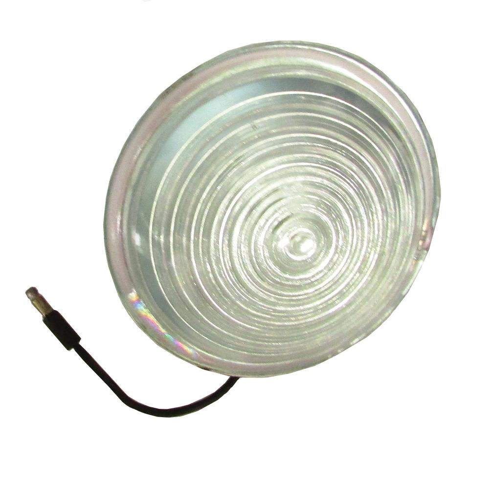 8N15514L 6V "Frosted" Sealed Beam Bulb w/ Rings Fits Ford/New Holland