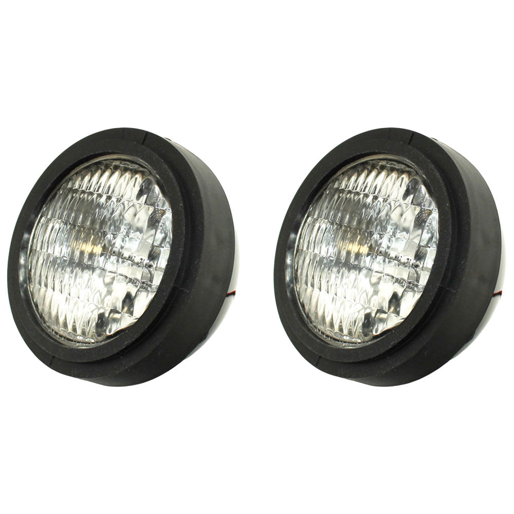 105340AS Qty 2: 12V Sealed Beam Headlight Fits White 1550 1555 1600 1650 1655