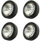 D4NN13002C Qty 4: 12V Sealed Beam Headlight Fits Ford/New Holland 2310 2600 2610