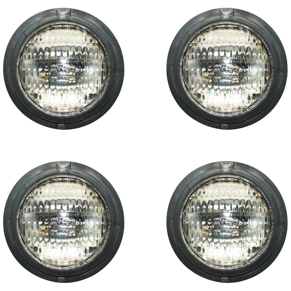 10A20255 Qty 4: 12V Sealed Beam Headlight Fits Minneapolis-Moline 1865 A4T1400