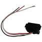 T66-RR0T-1 6" Red Oval LED Light Kit Fits Universal Products