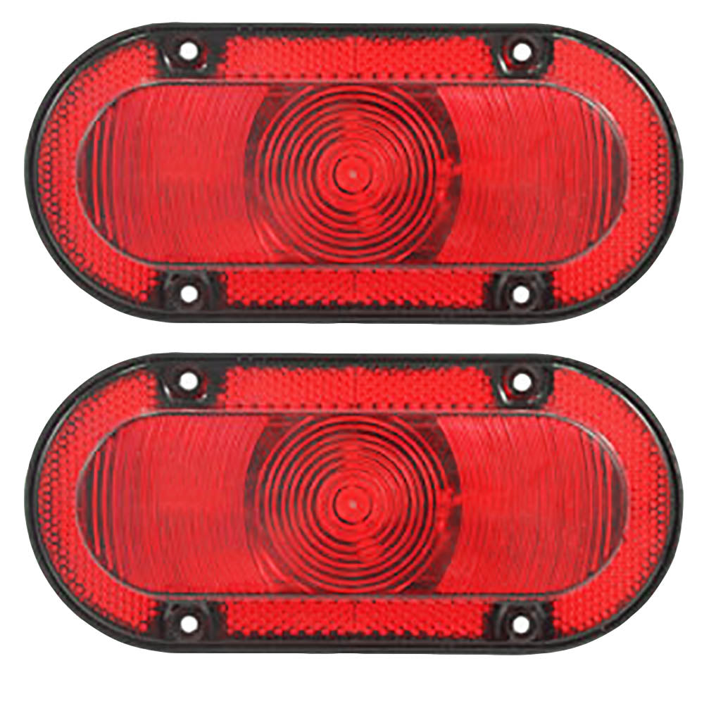 ELJ50-0335_x2 Qty 2: Red LED Warning Light Fits Allis Chalmers