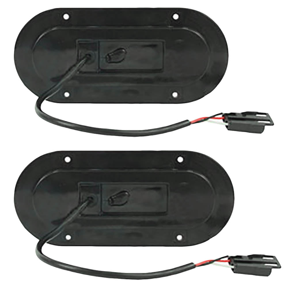 ELJ50-0335_x2 Qty 2: Red LED Warning Light Fits Allis Chalmers