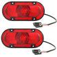 30-3153347 Qty 2: Red LED Warning Light Fits White Oliver