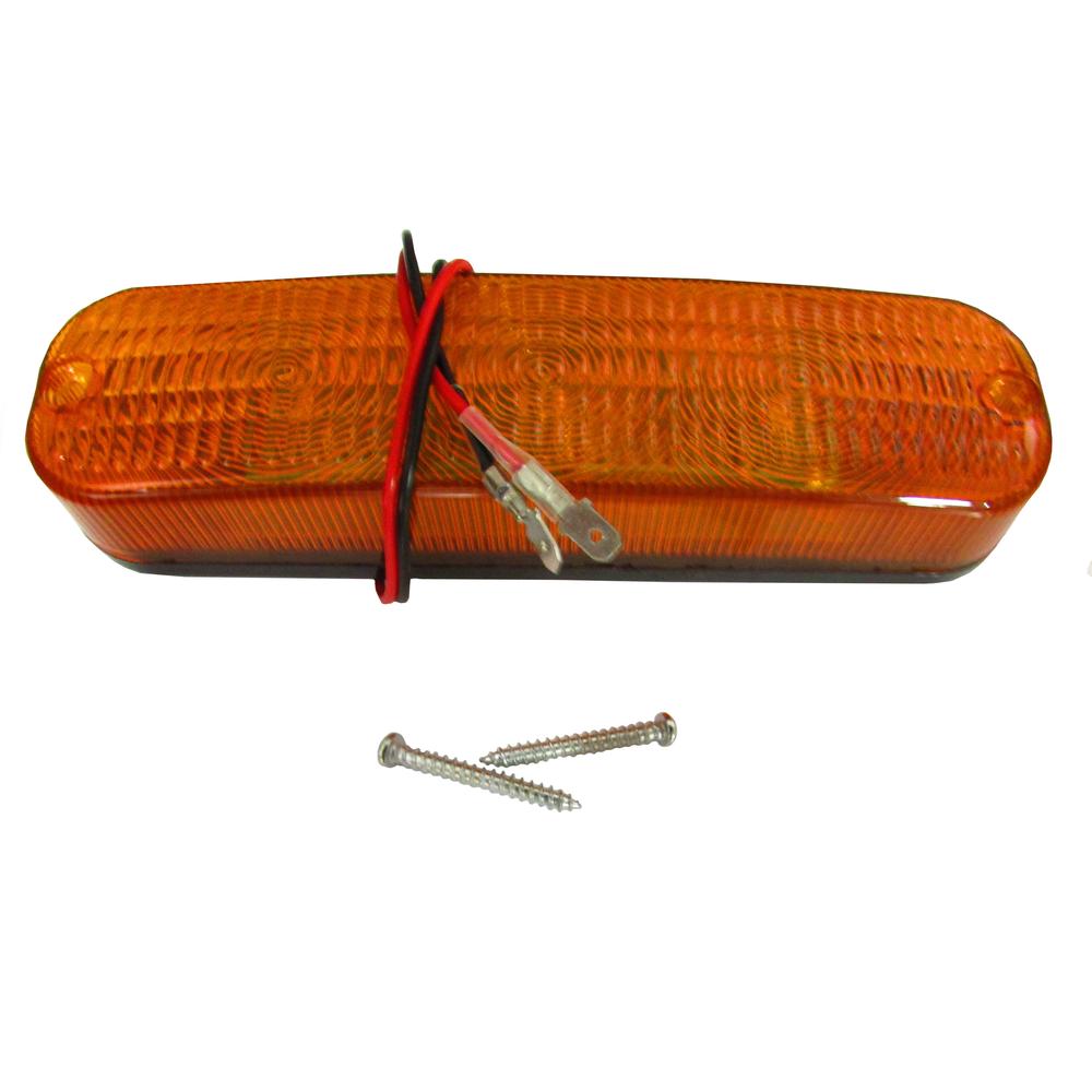 LED AMBER Warning Light 72160876 for WHITE Tractor 2-110 2-135 2-155 160 185 +