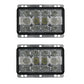 Qty 2: Rectangle LED Headlights Fits International Harvester Replaces 133291C1
