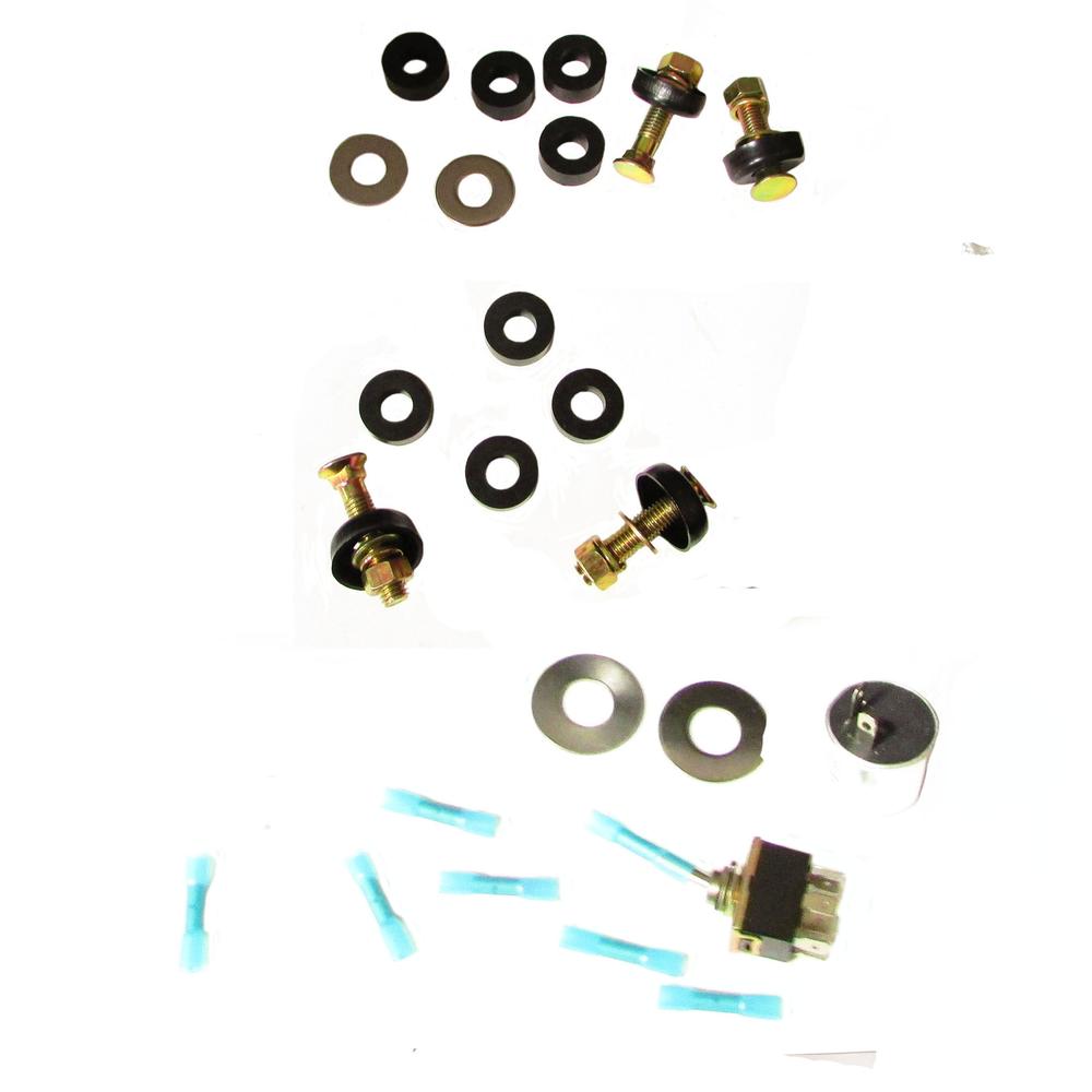 1311100 Universal Snow Plow Headlight Kit with Harness