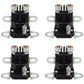 Qty 4: Starter Solenoids Fits Cub Cadet Replaces 1717048