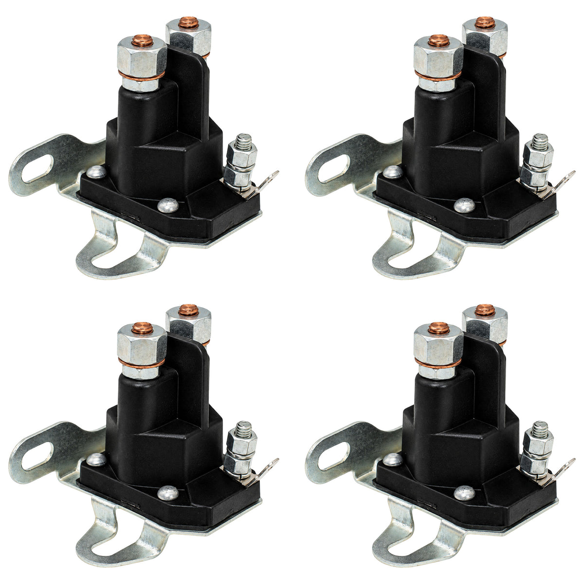 Qty 4: Starter Solenoids Fits Cub Cadet Replaces 1717048
