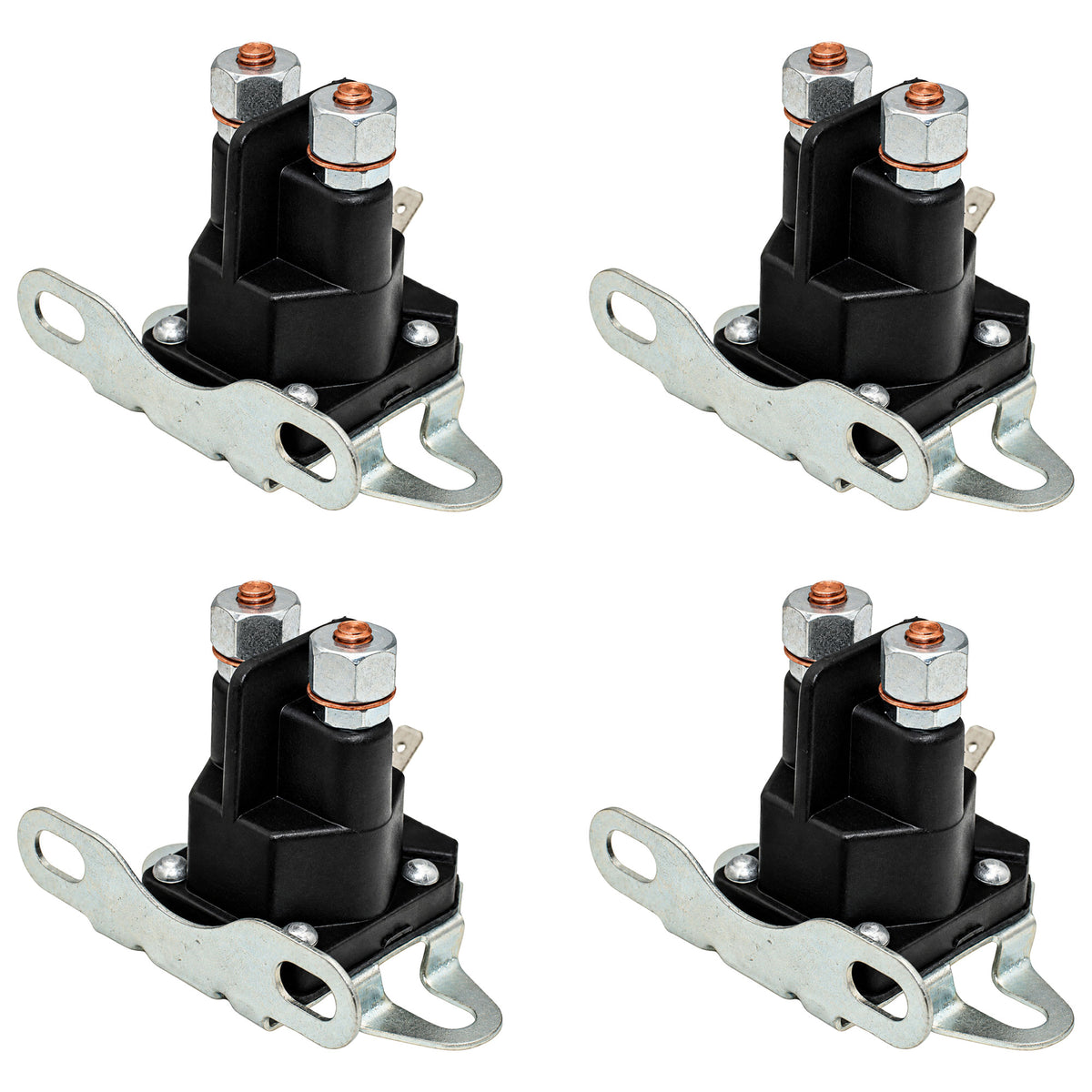 Qty 4: Starter Solenoids Fits Cub Cadet Replaces 1717048