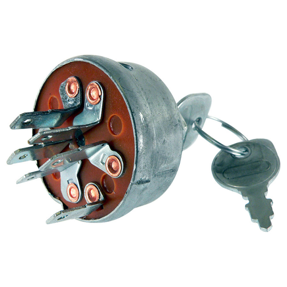 092377MA 92377 92377MA 6-Prong Ignition Switch And 2 Keys For Murray Mowers