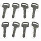 QTY 8: Ignition Key(s) Fits Kubota Replaces 15248-63700
