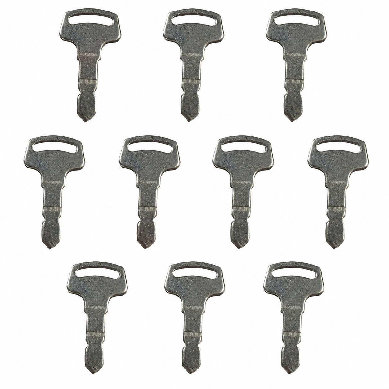 Qty 10: Ignition Key(s) Fits Kubota Replaces 15248-63700