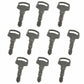 Qty 10: Ignition Key(s) Fits Kubota Replaces 15248-63700
