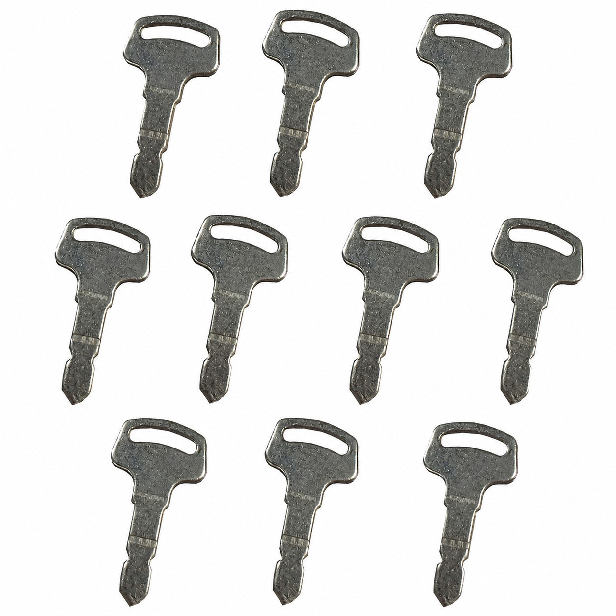 Qty 10: Ignition Key(s) Fits Kubota Replaces 15248-63700