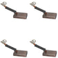 4Pc. Brush Set Fits E-Z-GO Medalist TXT Golf Carts 81-81200 Fits Hitachi 12 Volt