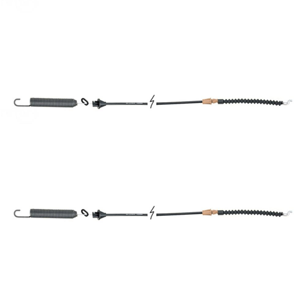 Qty 2: Deck Cable
 Fits MTD Replaces 746-04618