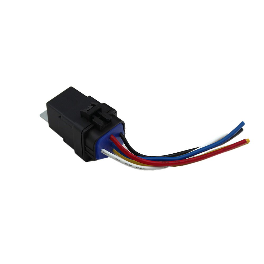 Heavy Duty 12 Volt 5 Pin Waterproof Relay with Wiring Harness 30 Amp