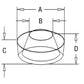 594075-10.5" 10.50" Pre-Cleaner Bowl Fits Ford/New Holland 2600 2610 2810 2910