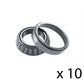 Qty 10: Bearing Cone & Cup Set Fits Cushman Replaces 320112