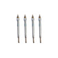 4 pcs Glow Plugs Fits Kubota V2003T V2203 V2403-M-DI Fits Bobcat Skid Steer Load