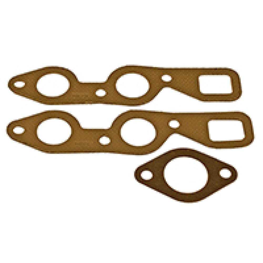 31336D-3PIECE Manifold Gasket Set Fits Case/International Harvester