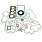 253-8001 Engine Gasket Kit Fits Caterpillar 216 3024C 3034 C2.2