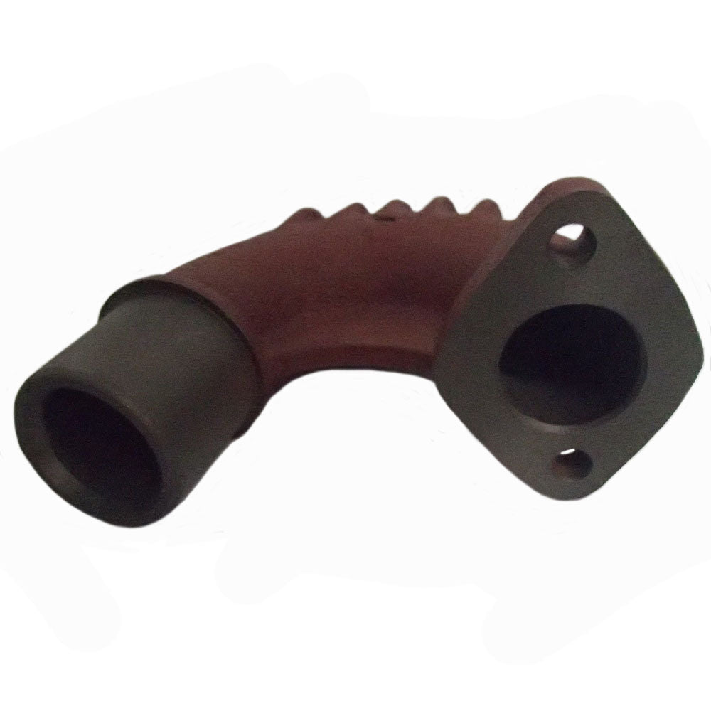 724425M1 2-Bolt Flange Exhaust Elbow with Fins