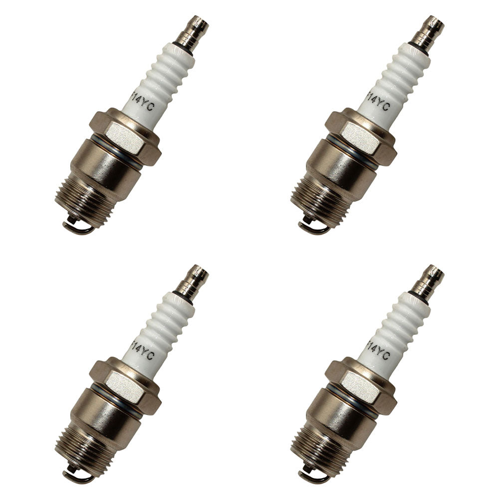 TY6075 Qty 4: Spark Plug Fits John Deere