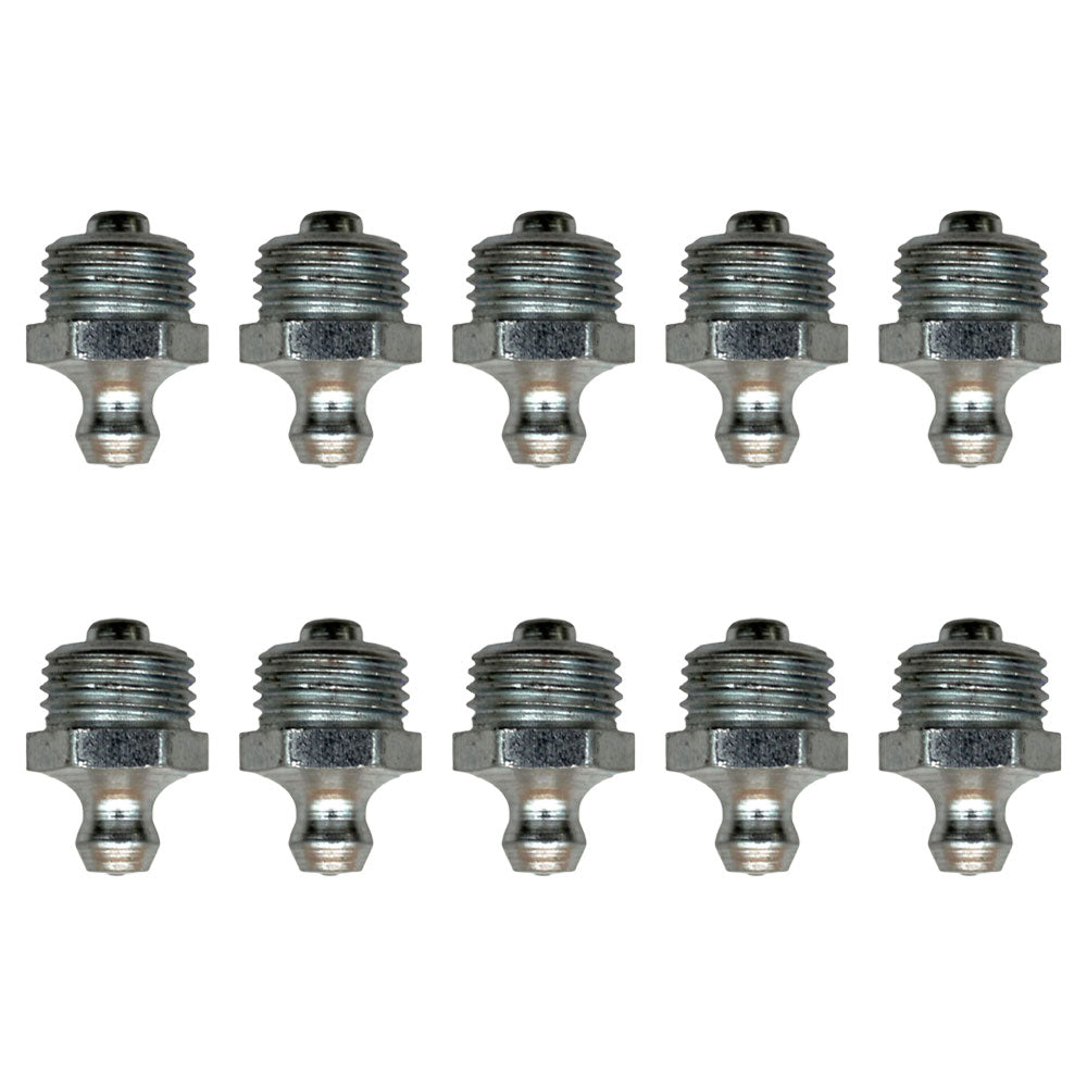 1450/0002 Qty 10: Grease Nipples Fits JCB