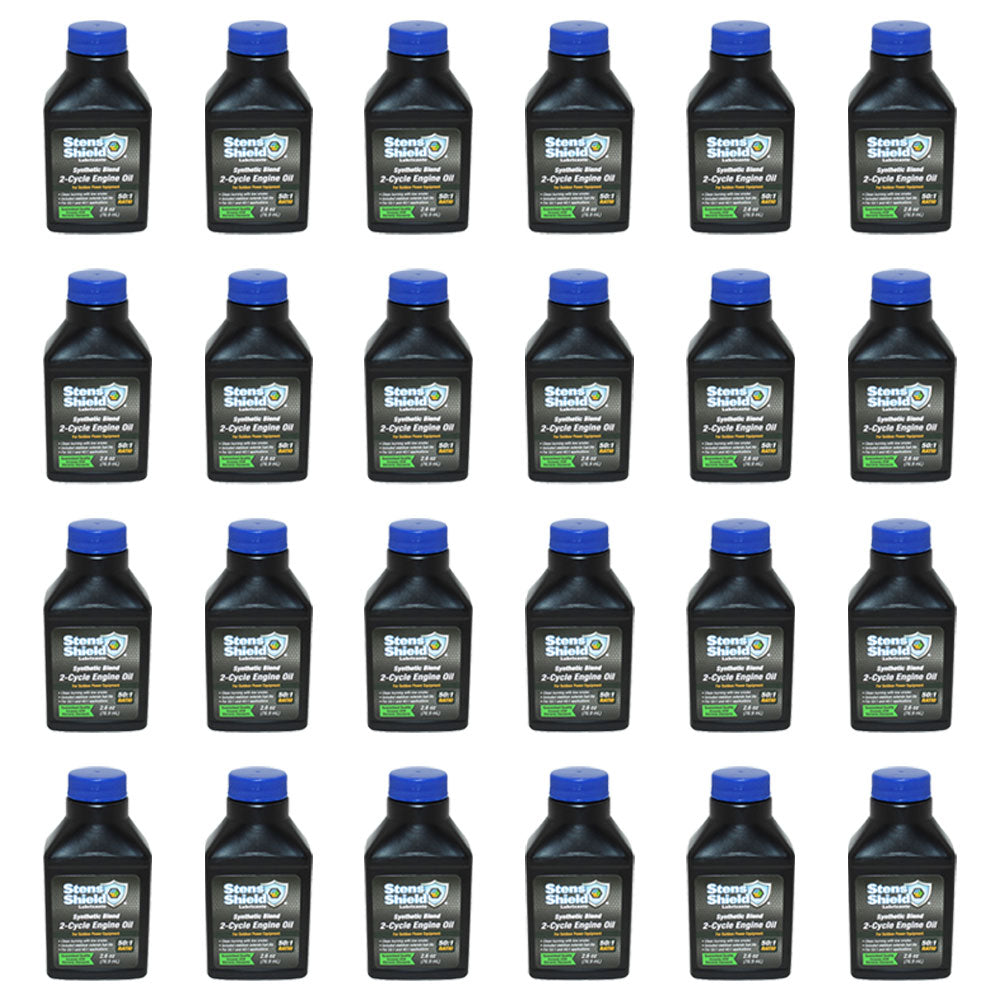 24 2-Cycle Engine Oil 50:1 Full Synthetic, (24) 2.6 oz. bottles