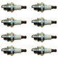 130-012 Qty 8: Fits NGK Spark Plugs Fits Universal Products