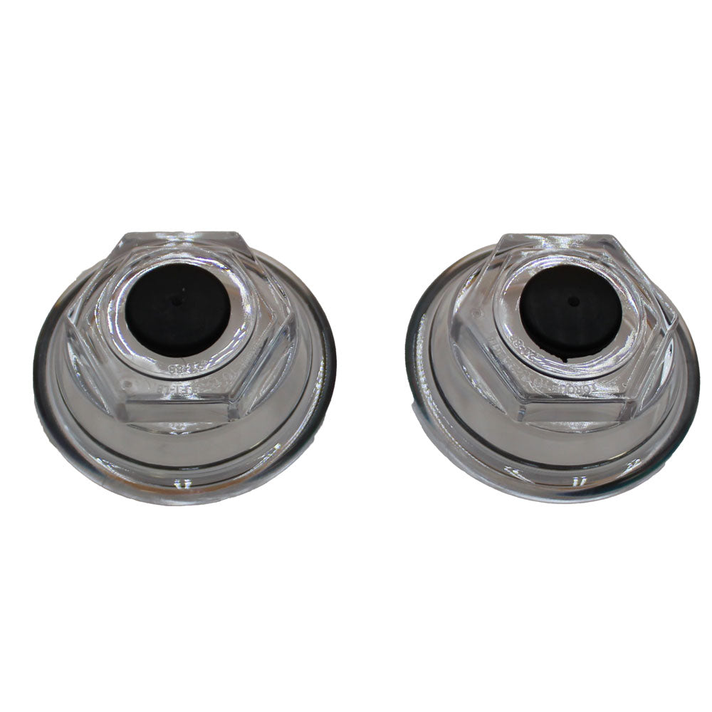 10-163-KIT PAIR 3.5" Oil Bath Cap Fits Dexter #13G 10GD 9K