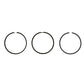 Piston Ring Set - Standard - Single Cylinder Fits John Deere 4430 4630 AR51741