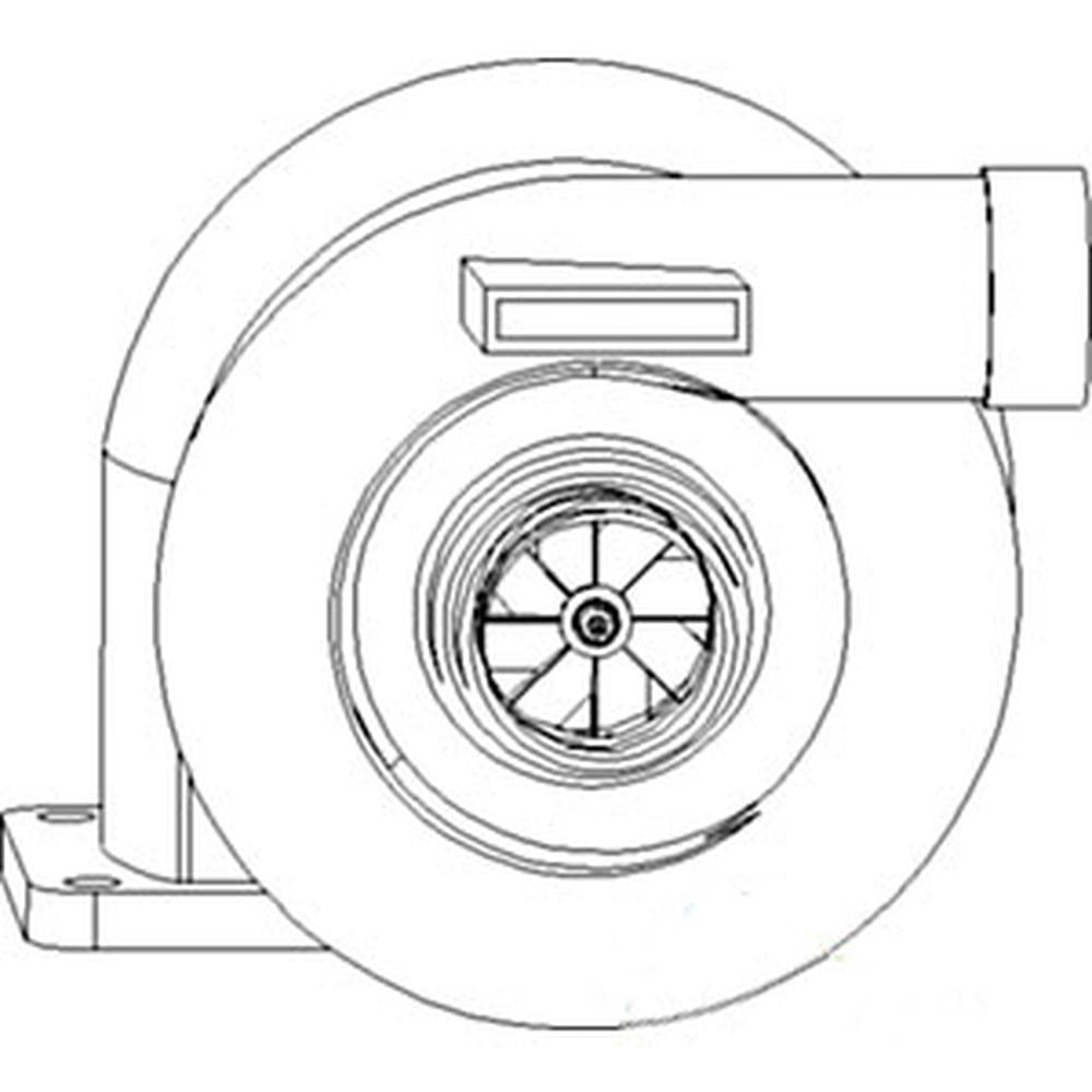 409640-5004 Turbocharger Fits Case/International Harvester 1080 1080B 1155D 1187